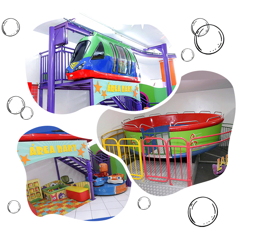 imagens de brinquedos do buffet kid sapeca